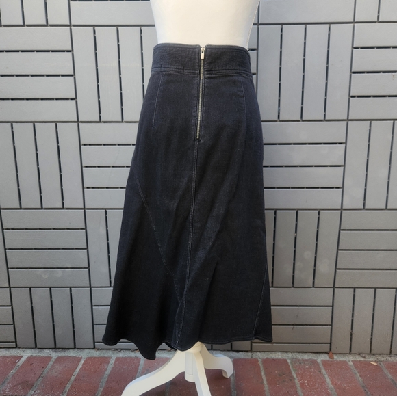 Banana Republic Midi Skirt -Sweatshirt Feel - Picture 2 of 6